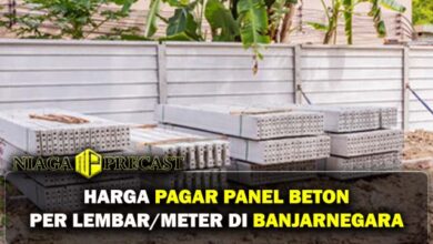 Harga Pagar Panel Beton Banjarnegara