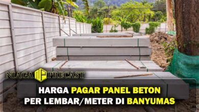 Harga Pagar Panel Beton Banyumas