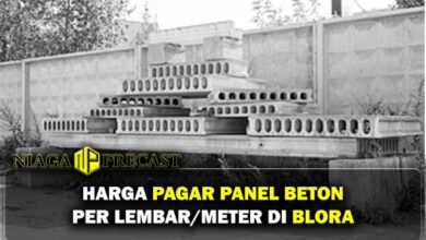 Harga Pagar Panel Beton Blora