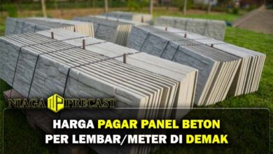 Harga Pagar Panel Beton Demak