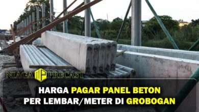 Harga Pagar Panel Beton Grobogan