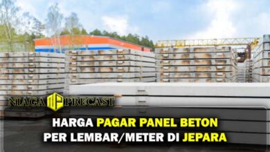 Harga Pagar Panel Beton Jepara