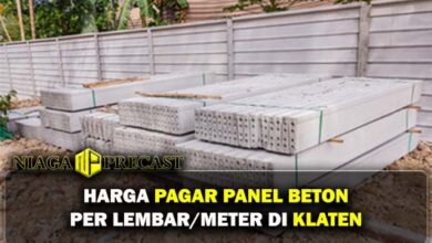 Harga Pagar Panel Beton Klaten