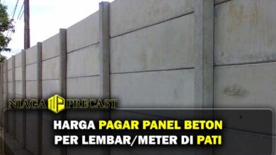 Harga Pagar Panel Beton Pati