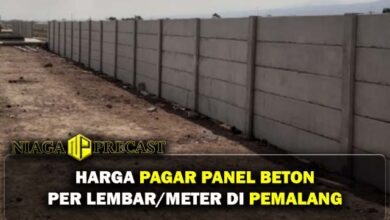 Harga Pagar Panel Beton Pemalang